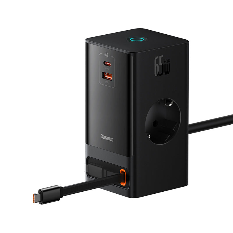 USB C Charger Baseus PowerCombo 65W (Fast offers Charging)