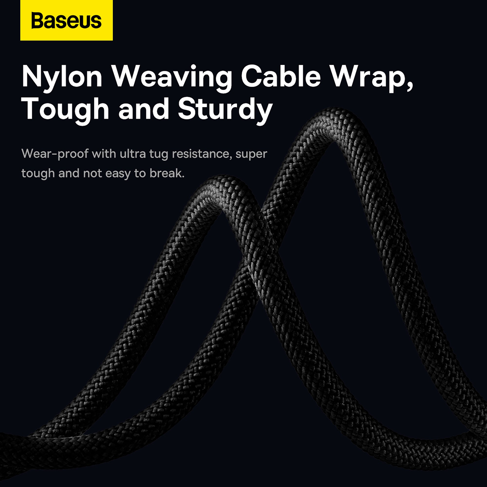 Baseus StarSpeed 1-for-3 Fast Charging Data Cable USB to M+L+C 3.5A 0.6m