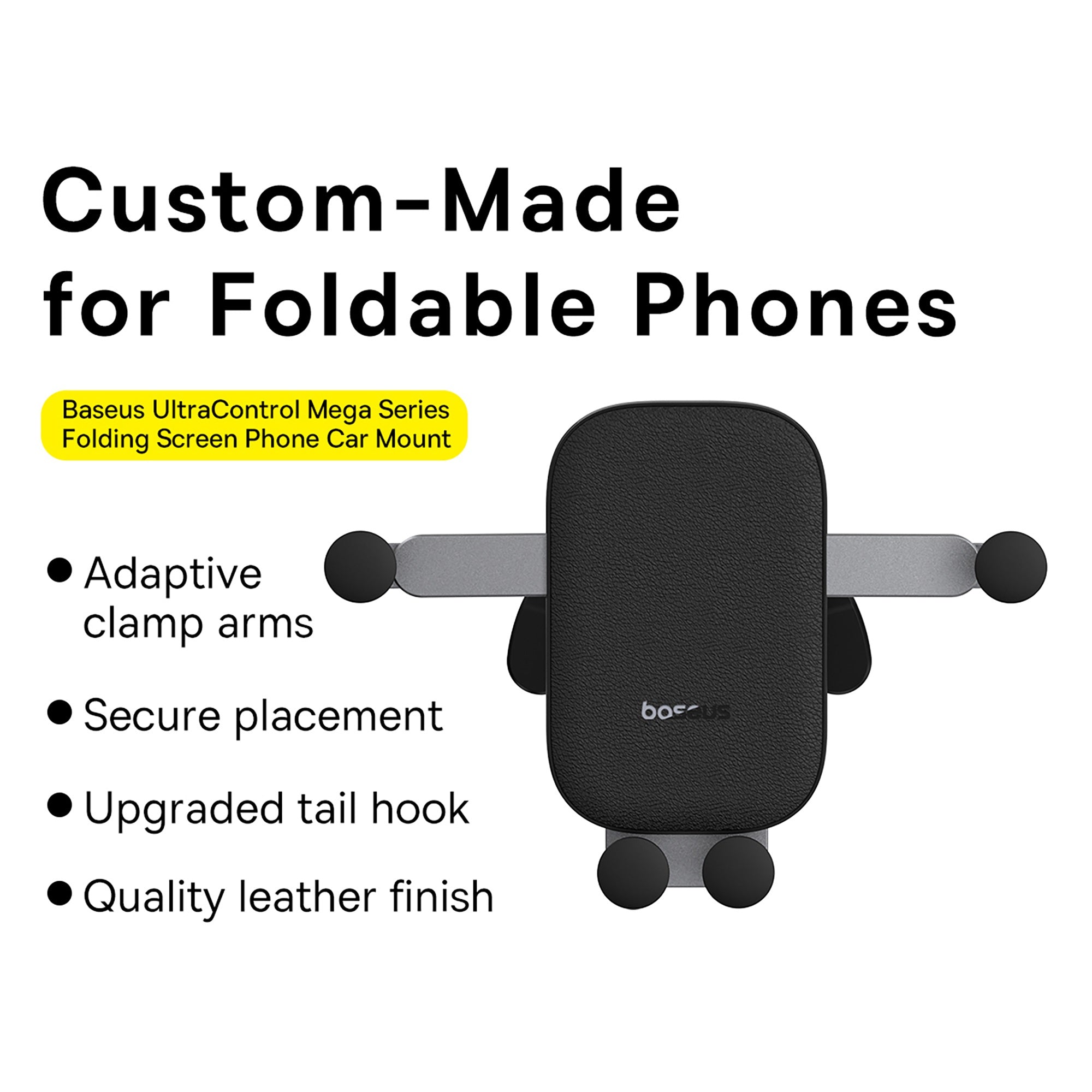 Baseus UltraControl Mega Series Folding Screen Phone Car Mount