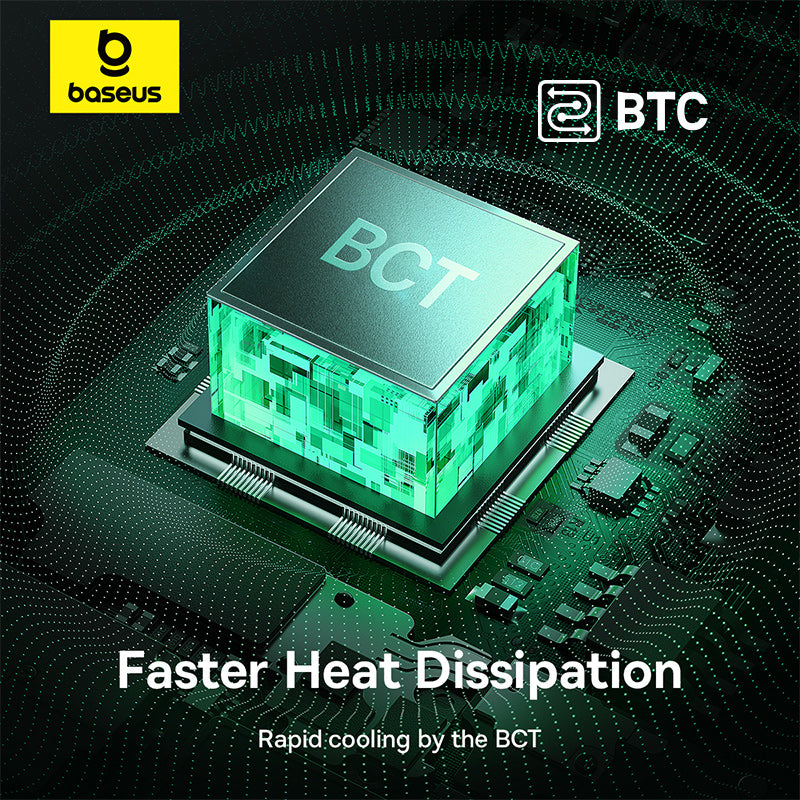 Baseus GaN5 Fast Charger (mini) 1C 25W - Moon White (Dynamic 3 Cable Type-C to Type-C 100W 1m)