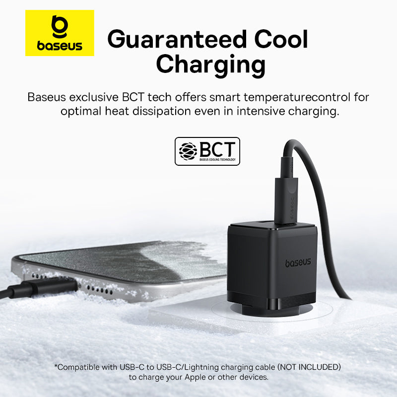Baseus Palm Fast Charger Type C + USB-A 20W EU