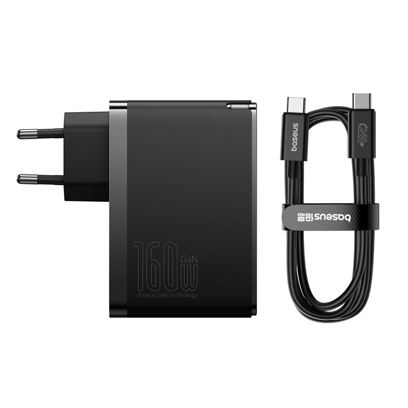 Baseus GaN5 Pro Digital Fast Charger 2C+U 160W EU