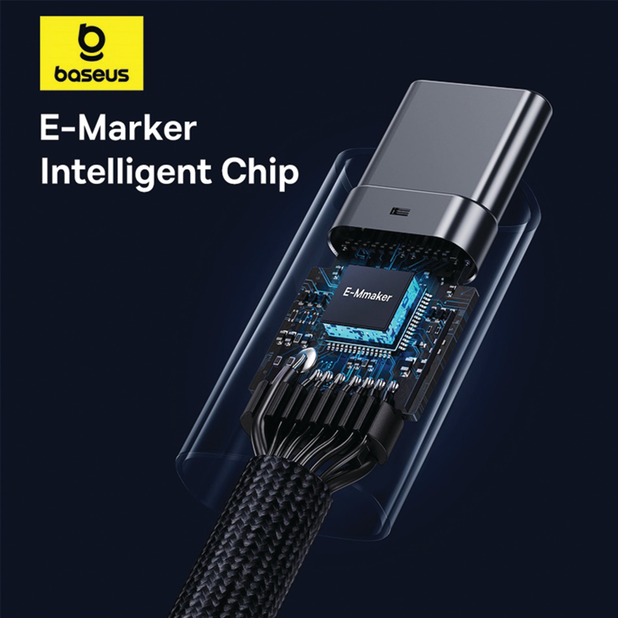 Baseus Flash Series 2 USB4 Full Featured Data Cable Type-C to Type-C 240W 1m