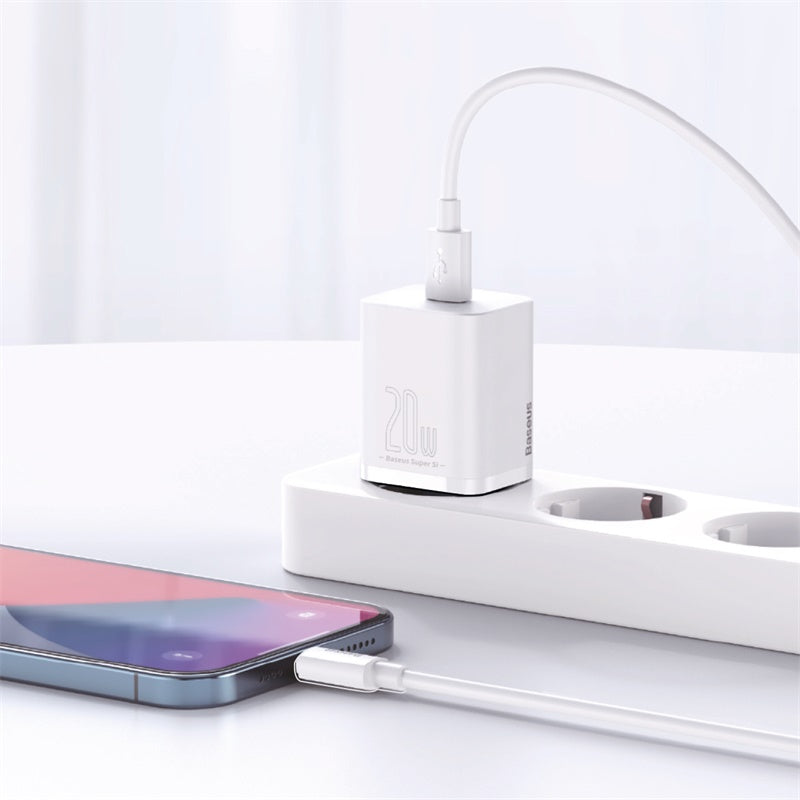 Baseus Super Si Quick Charger 1C 20W EU White