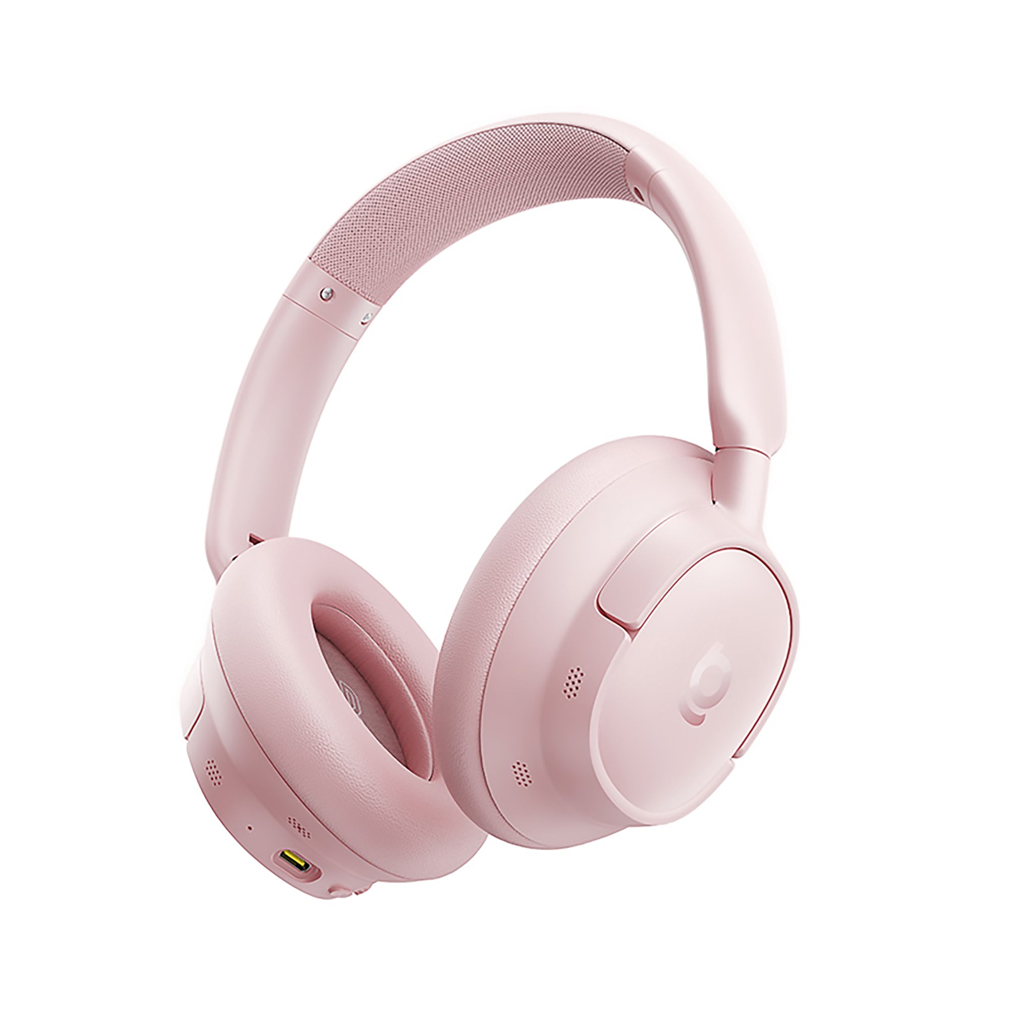 Baseus Bass BH1 NC Wireless Headphones Pink headphones on a white background