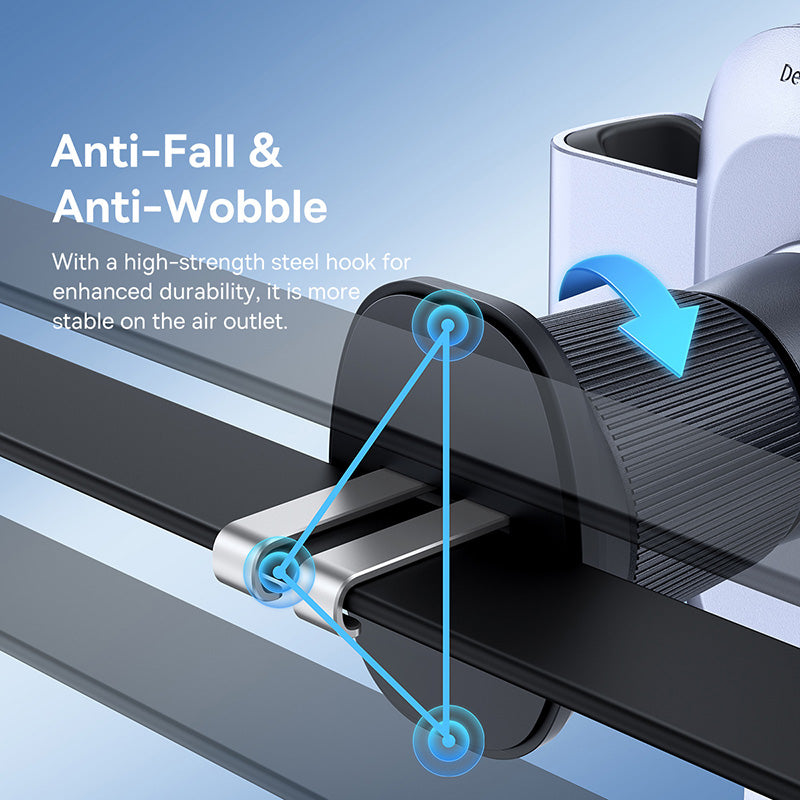 Baseus air vent phone holder with aluminium alloy arms