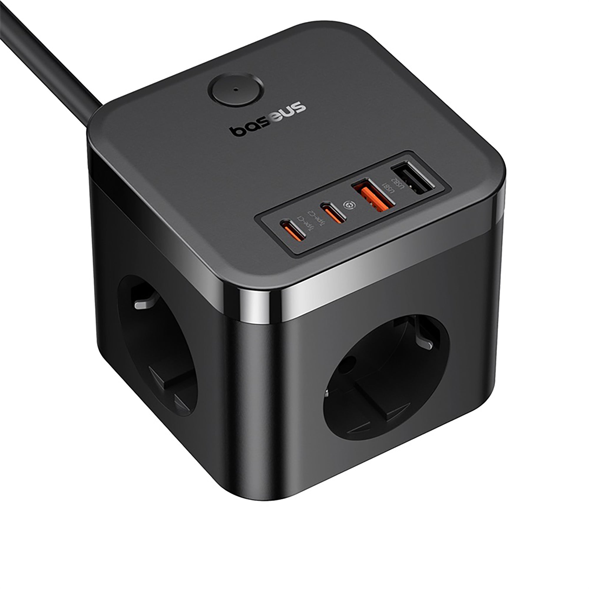 Baseus PowerCombo Cube Power Strip 3AC+2U+2C 30W 1.5m EU