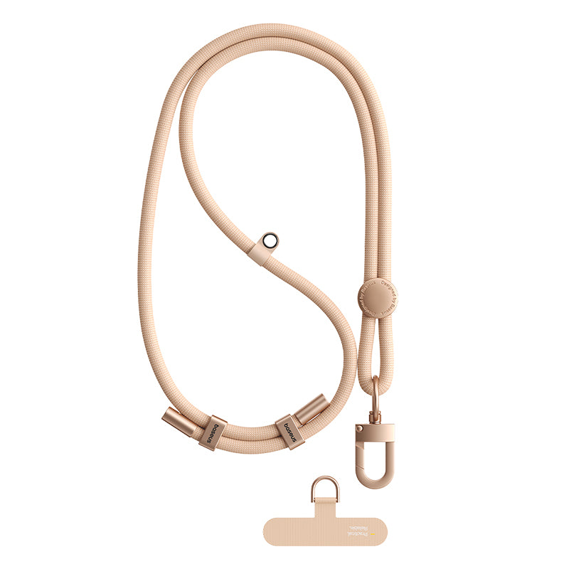 Baseus Let's Go Phone Lanyard for Neck and Crossbody natural Titanium colour