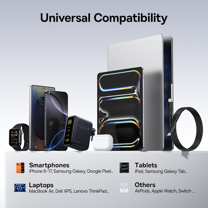 Baseus PicoGo AE21 2C+U 100W EU - Black