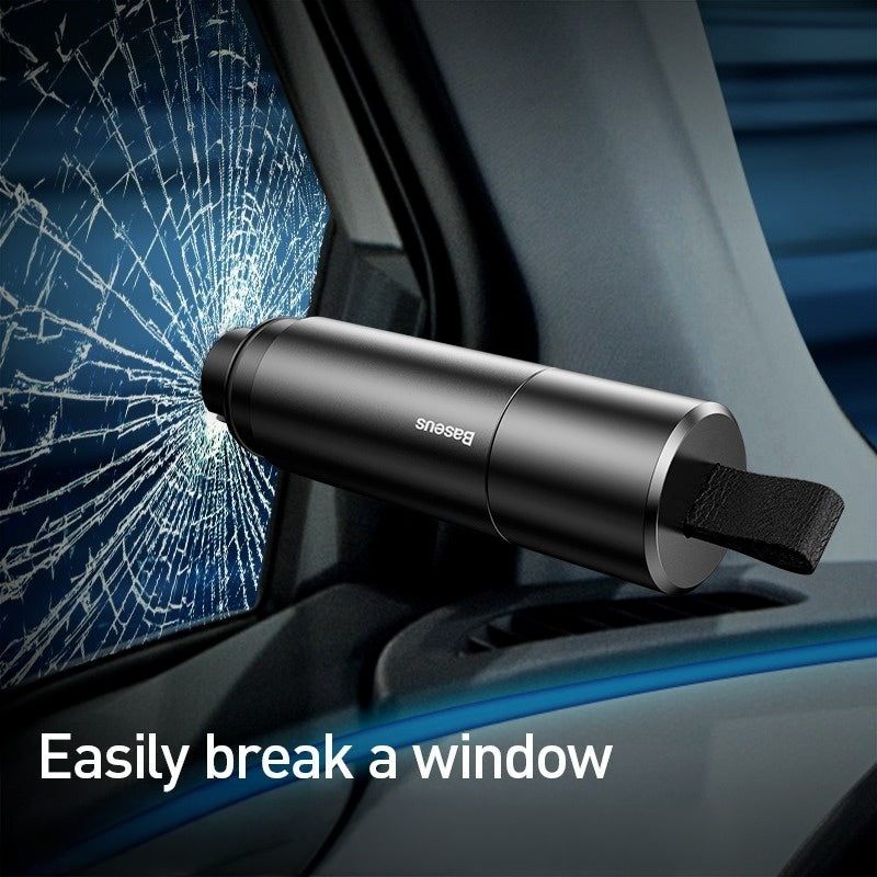 Baseus Sharp Tool Safety Hammer (Window-Breaking+Safety Belt Cutting)