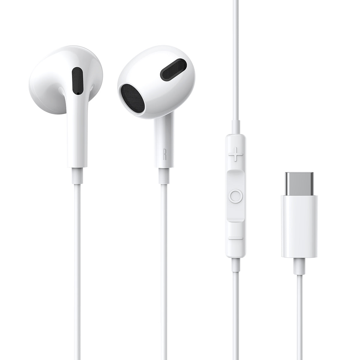 Baseus C17 Encok Type-C Lateral In-Ear Wired Earphone White 1