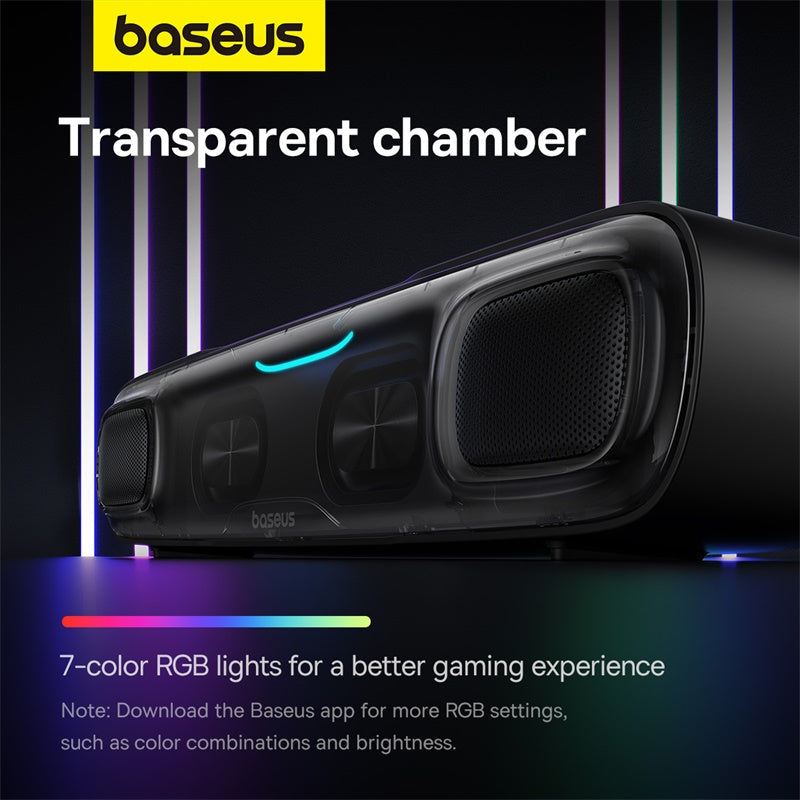 Baseus DS10 Soundbar Subwoofer Speaker Wireless Bluetooth 5.3 Sound Bar Home Theater 7