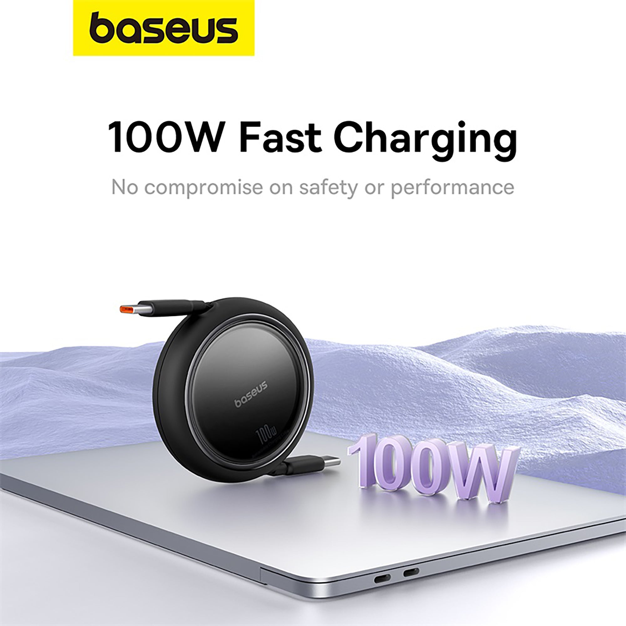Baseus Free2Draw 100W Mini Retractable Charging Cable 2