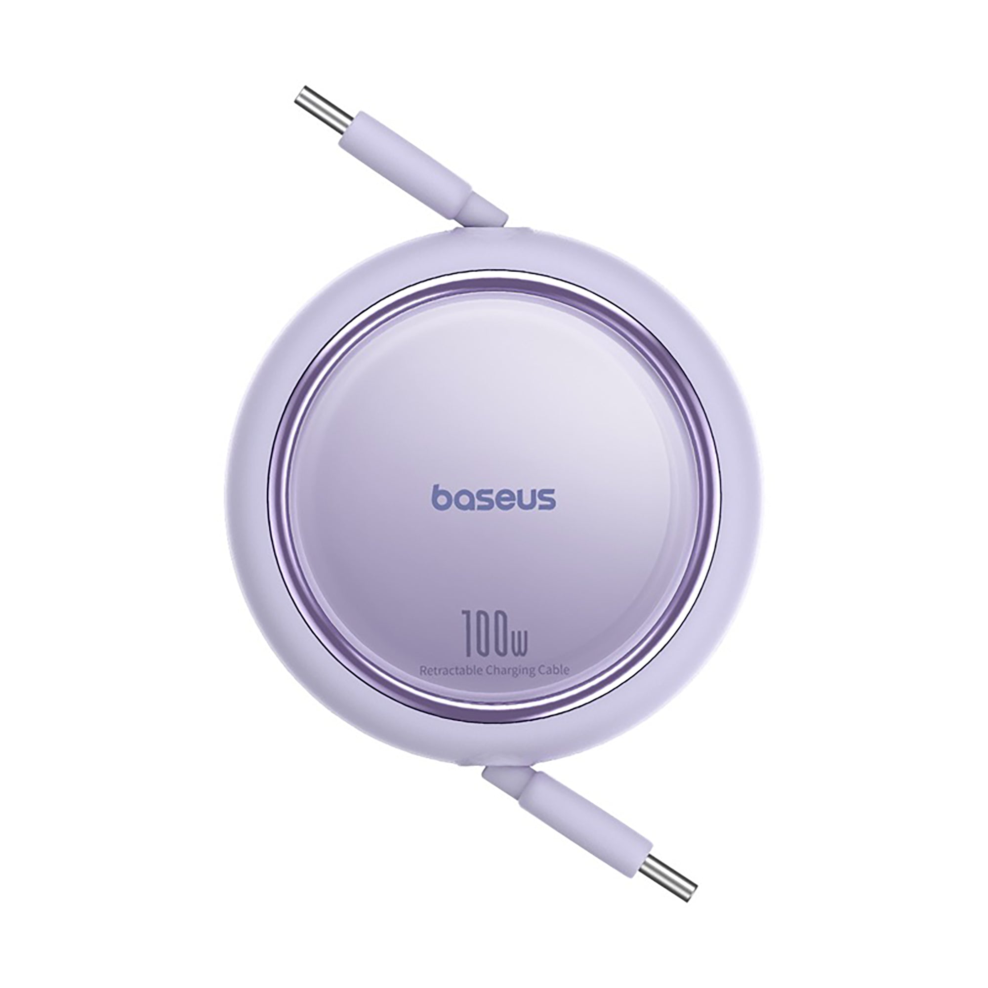 Baseus Free2Draw 100W Mini Retractable Charging Cable nebula purple