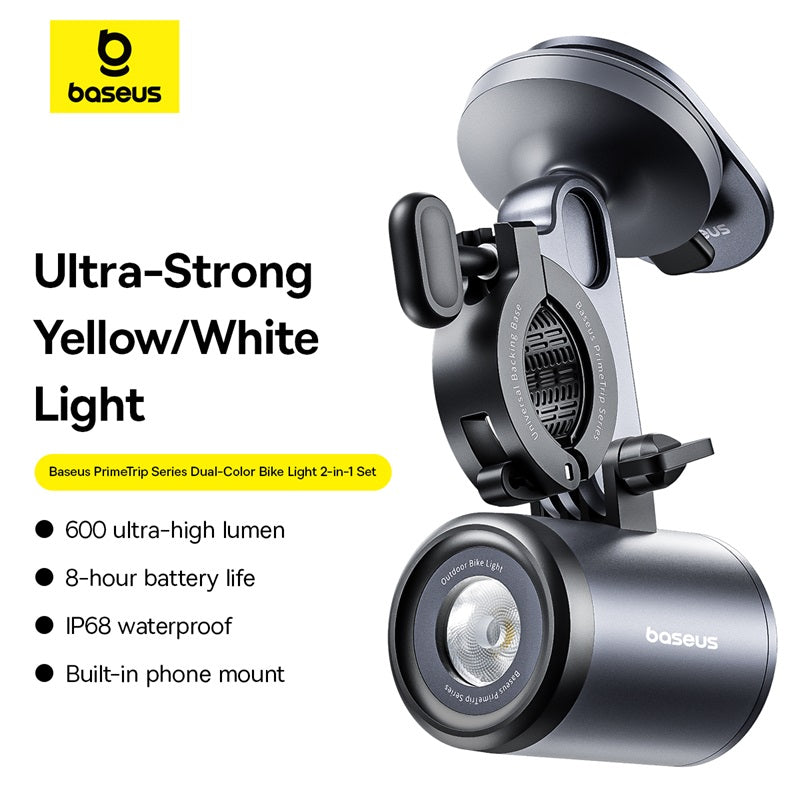 Baseus PrimeTrip Series Dual-Color Bike Light 2-in-1 Set 13
