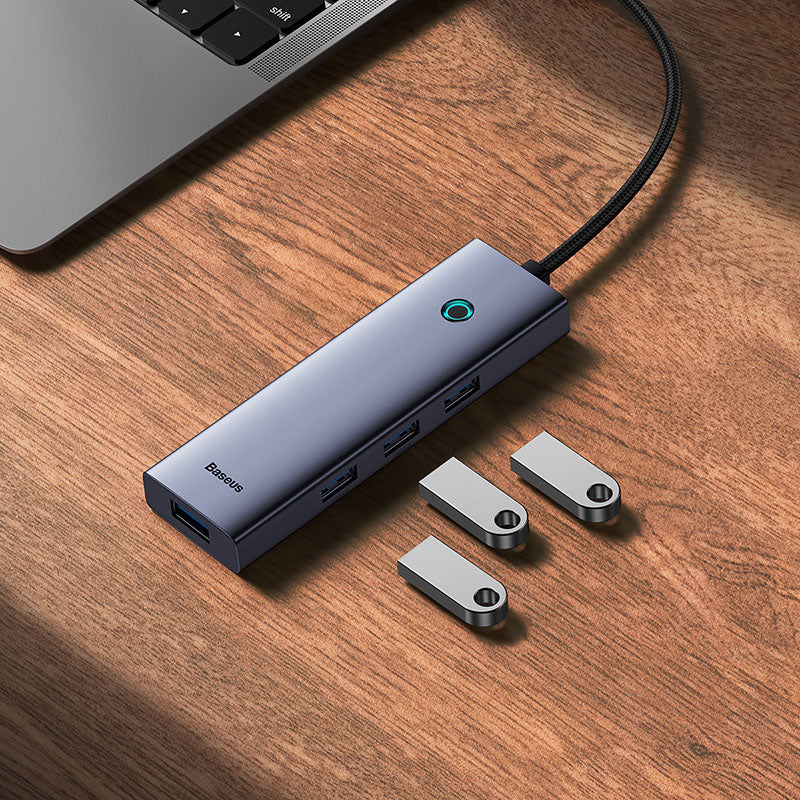 Baseus Ultrajoy 5-in-1 USB Hub (1xHDMI 4K@30Hz + 4xUSB 3.0) 10
