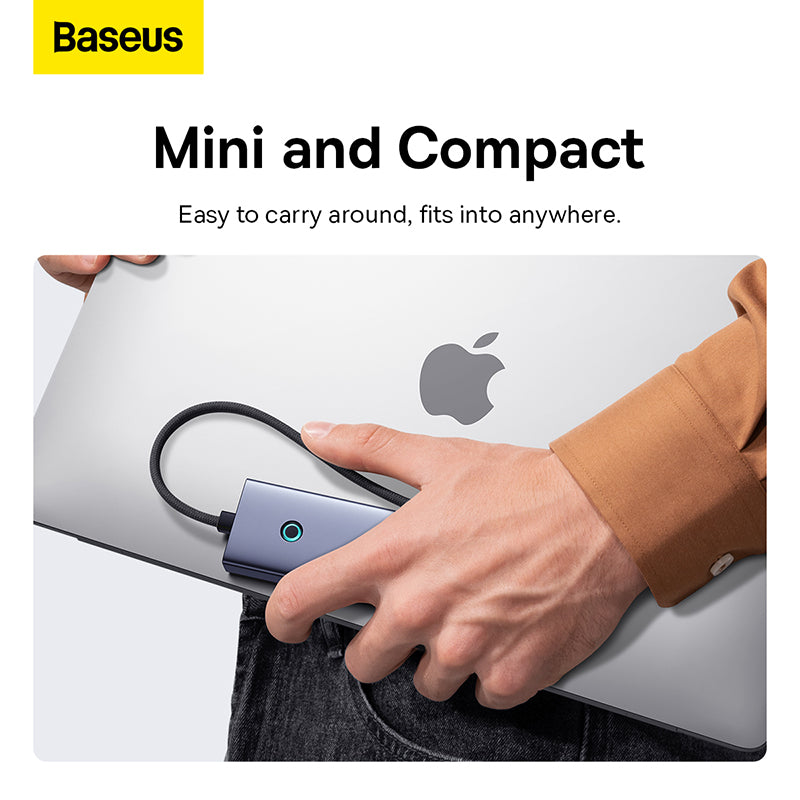 Baseus Ultrajoy Series 4-Port USB 3.0 Smart HUB 7