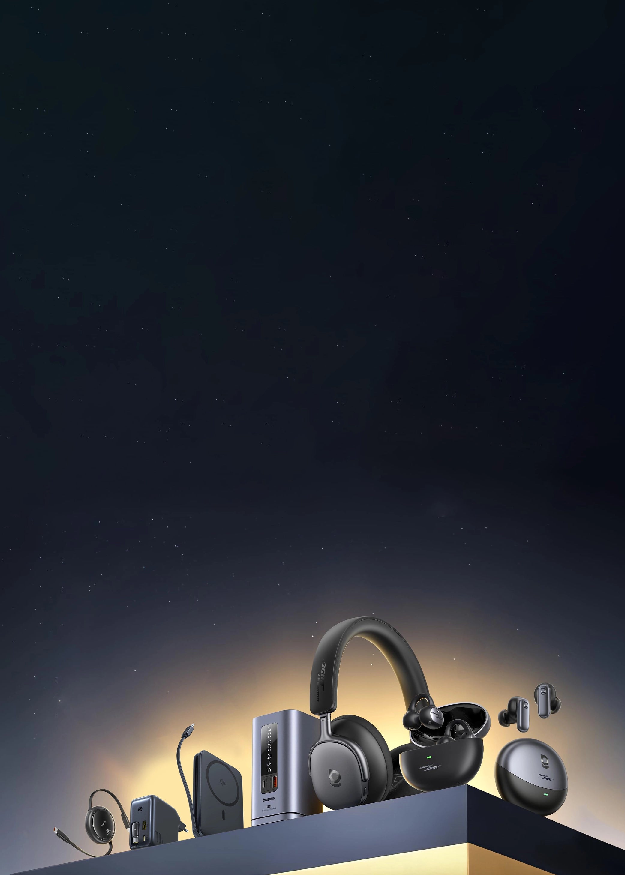 baseus mobile banner and latest tech