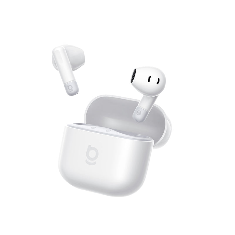 Baseus Bass BS2 Lite true wireless earbuds in Moon White