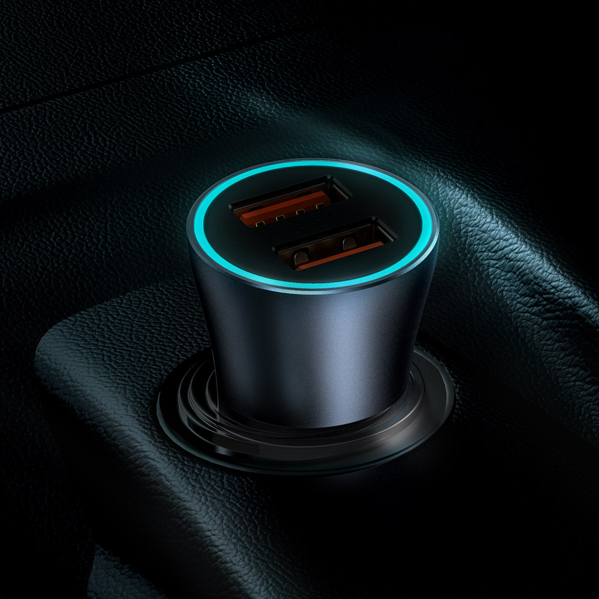 Baseus Golden Contactor Pro 40W Dual Fast Car Charger & Cable