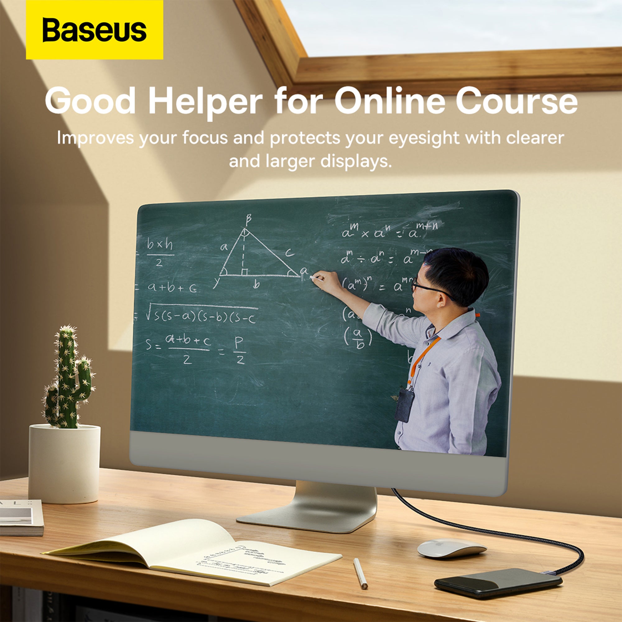 Baseus Graphene Series Type C - HDMI 2.0 Cable Adapter 4K 60Hz 2m
