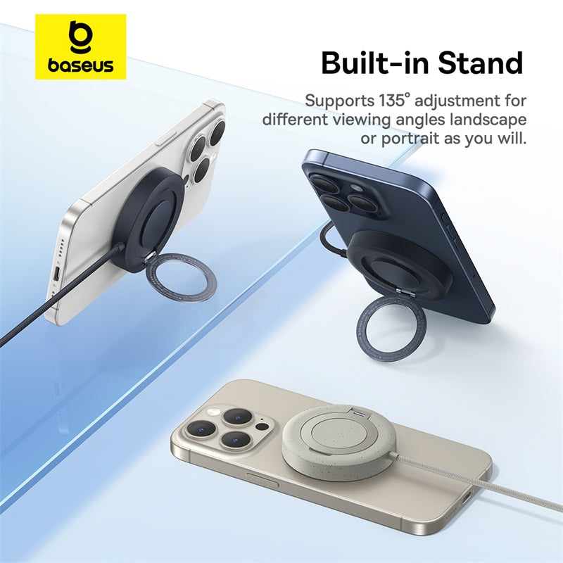 Baseus Simple Mini4 Magnetic Wireless Charging Stand Qi2 15W Universal