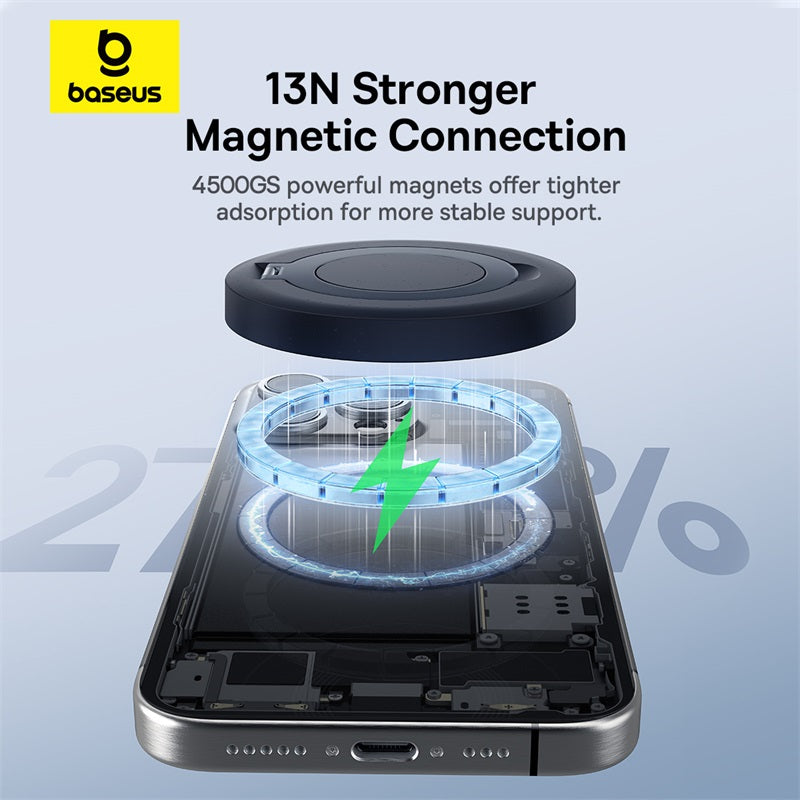 Baseus Simple Mini4 Magnetic Wireless Charging Stand Qi2 15W Universal