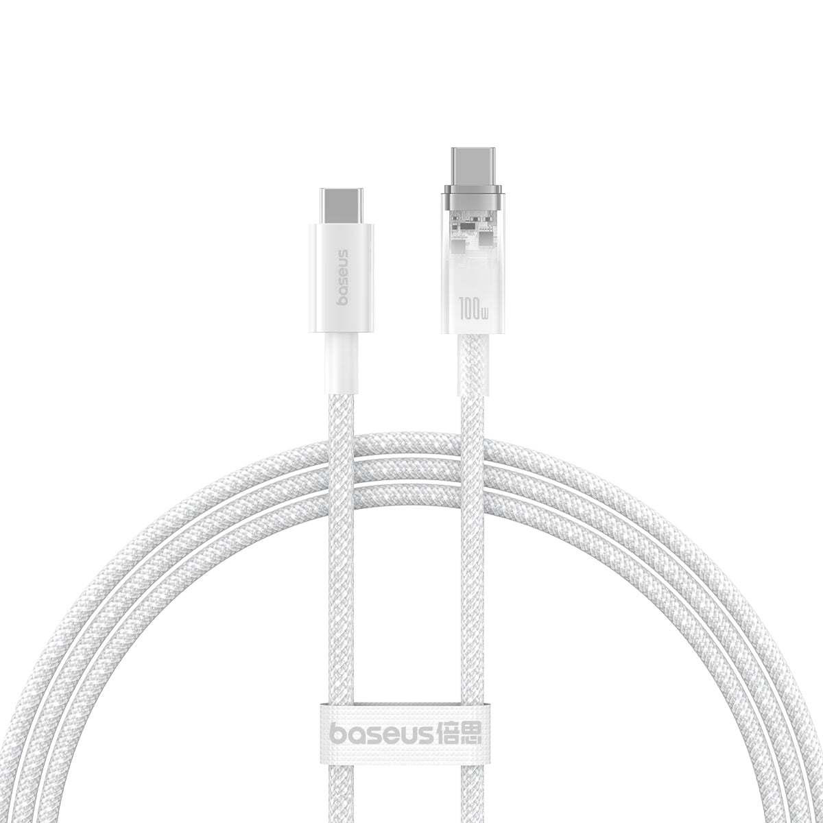 Baseus Explorer Series Fast Charging Cable with Smart Temperature Control Type C to Type C 100W 1m