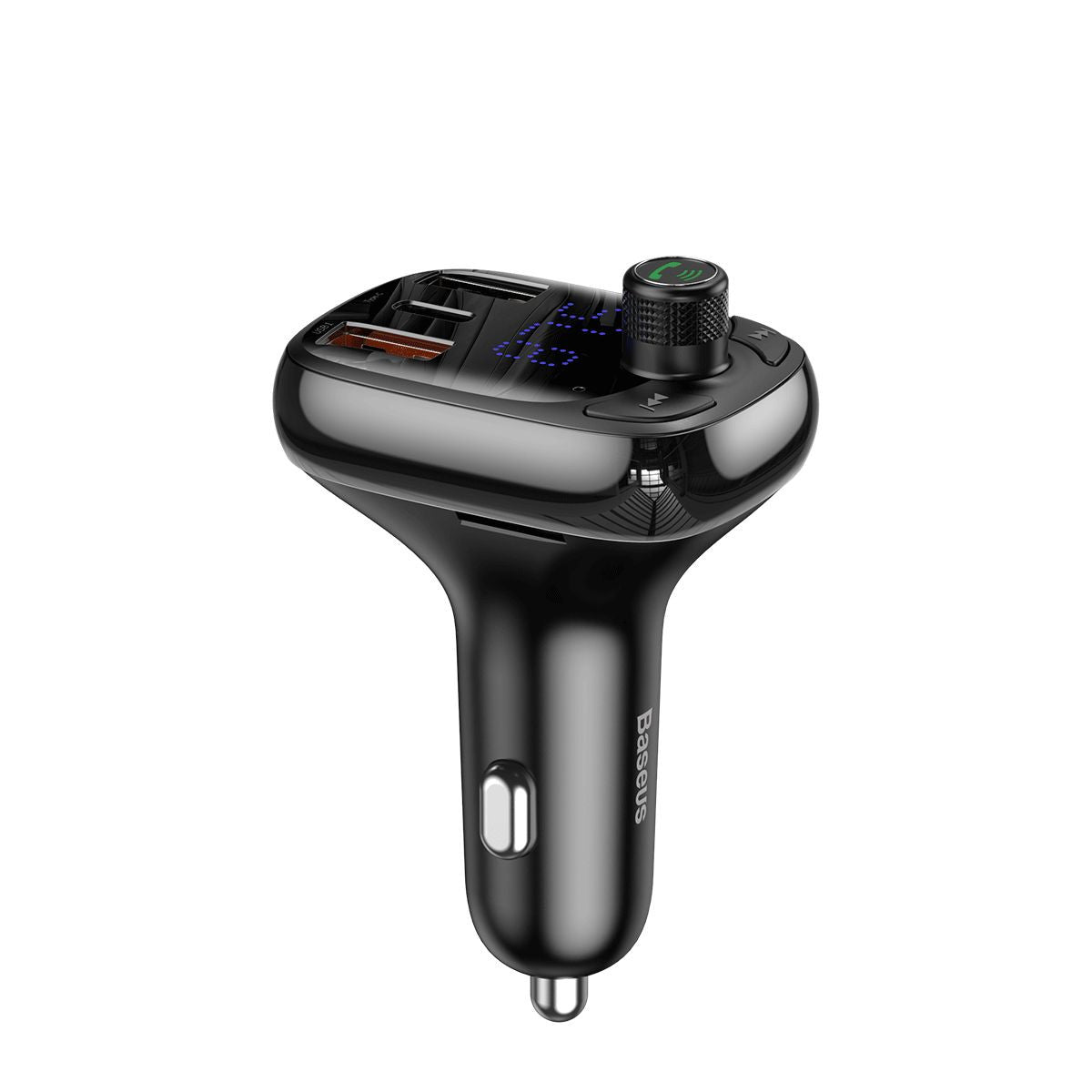 Baseus Bluetooth FM Transmitter MP3 Car Fast Charger