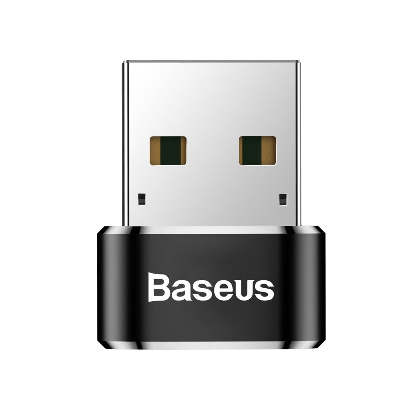 Baseus Mini Type C Female to USB Male Adapter Converter Black