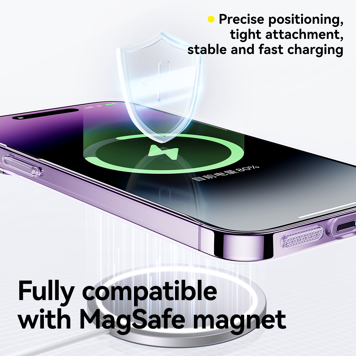 Baseus Lucent Series Magnetic Phone Case for iPhone