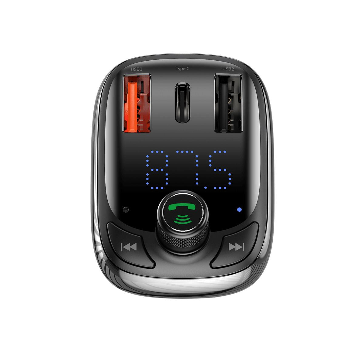 Baseus Bluetooth FM Transmitter MP3 Car Fast Charger