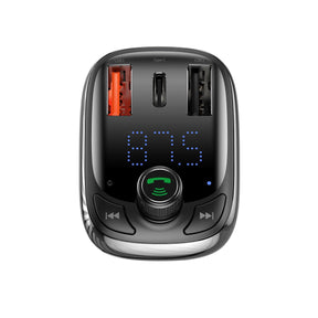 Baseus Bluetooth FM Transmitter MP3 Car Fast Charger