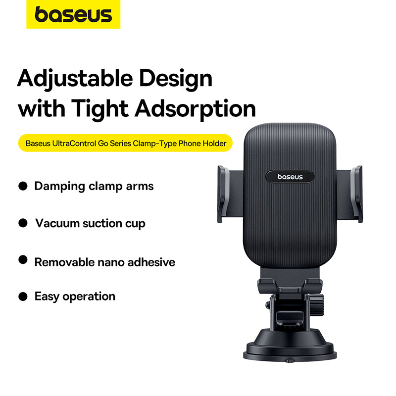 Baseus UltraControl Go Series Clamp-Type Phone Holder (Suction Cup Version)