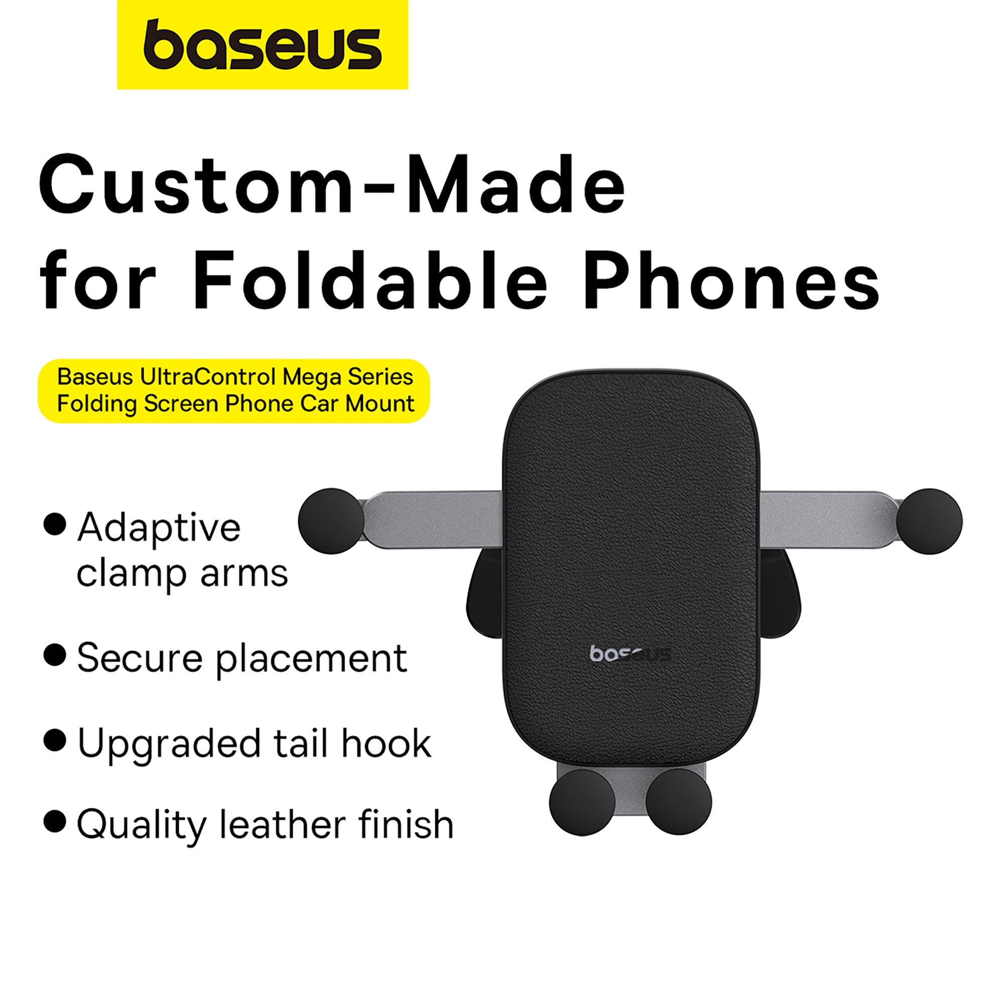 Baseus UltraControl Mega Series Folding Screen Phone Car Mount