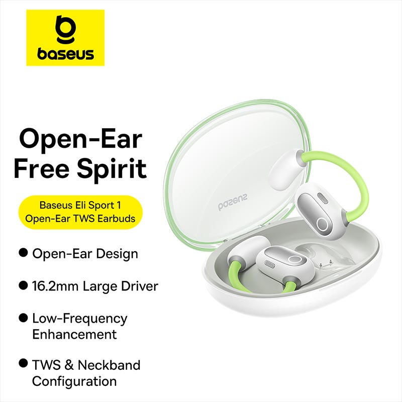 Baseus Eli Sport 1 Open-Ear TWS Air-Conduction Earphones