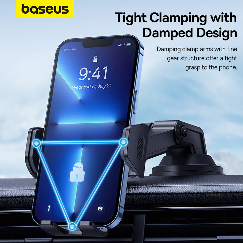 Baseus UltraControl Go Series Clamp-Type Phone Holder (Suction Cup Version)