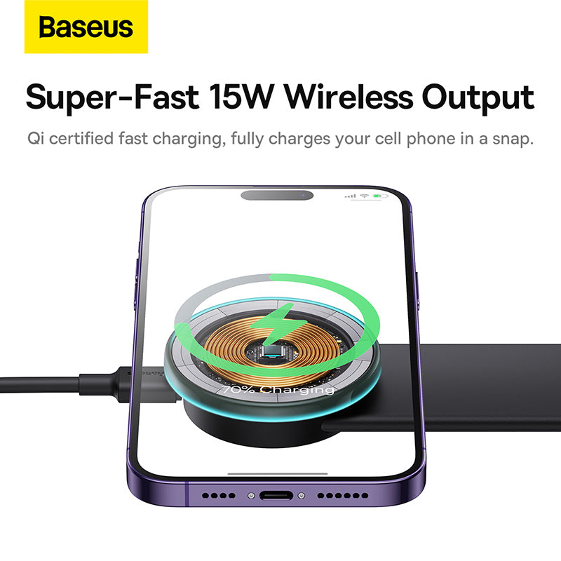 Baseus C02 Pro Series Magnetic Wireless Charging Car Mount