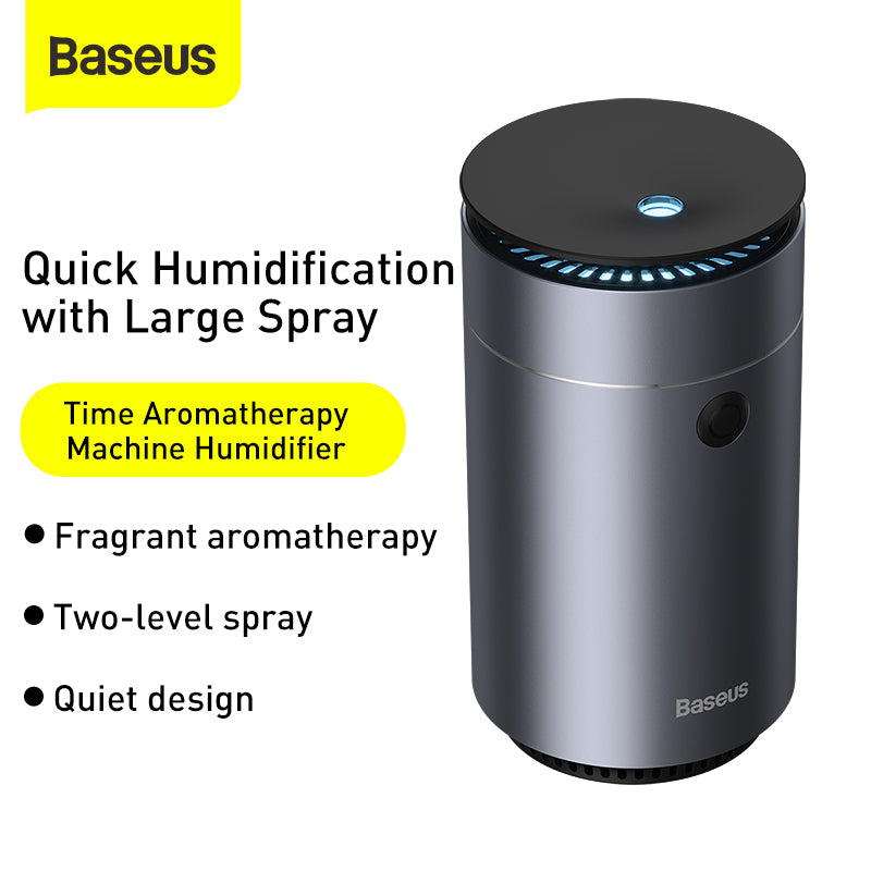 Baseus Time Aromatherapy Machine Humidifier 75ml Dark Gray