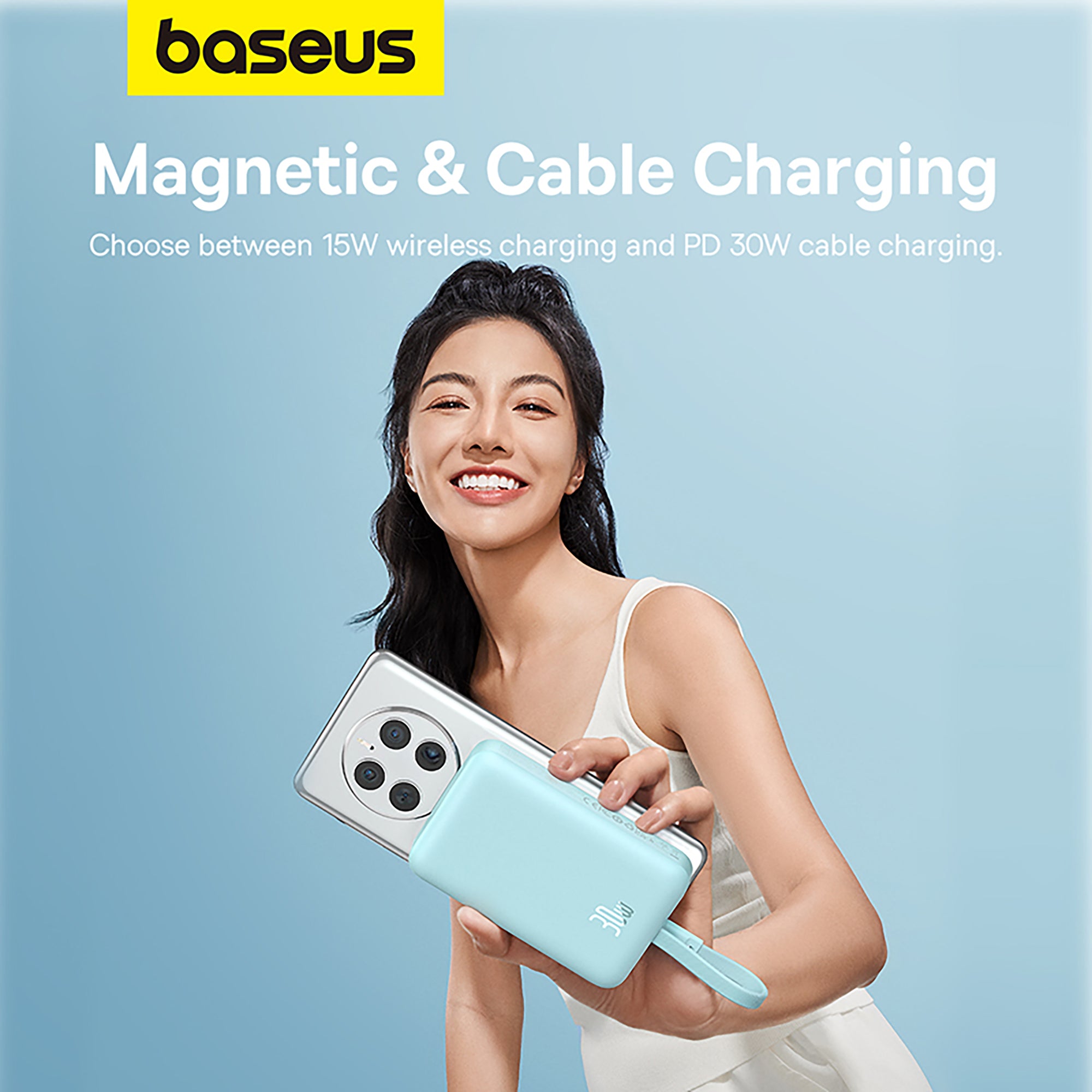 Baseus Magnetic Mini 30W Wireless Power Bank