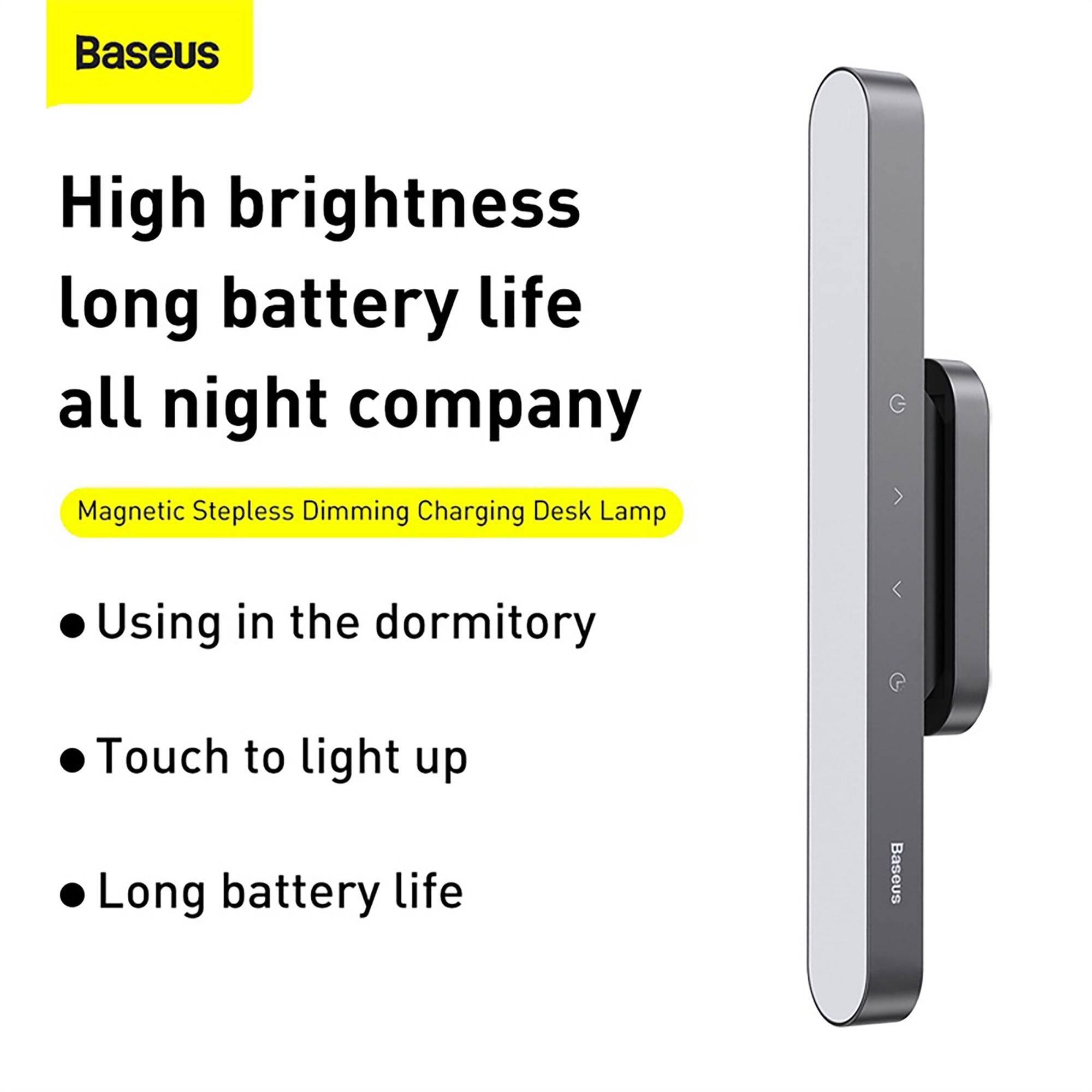 Baseus Magnetic Stepless Dimming Charging Desk Lamp Deep