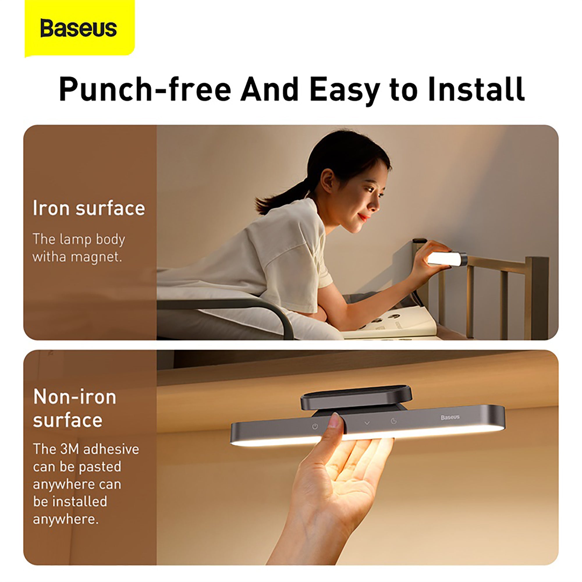 Baseus Magnetic Stepless Dimming Charging Desk Lamp Deep