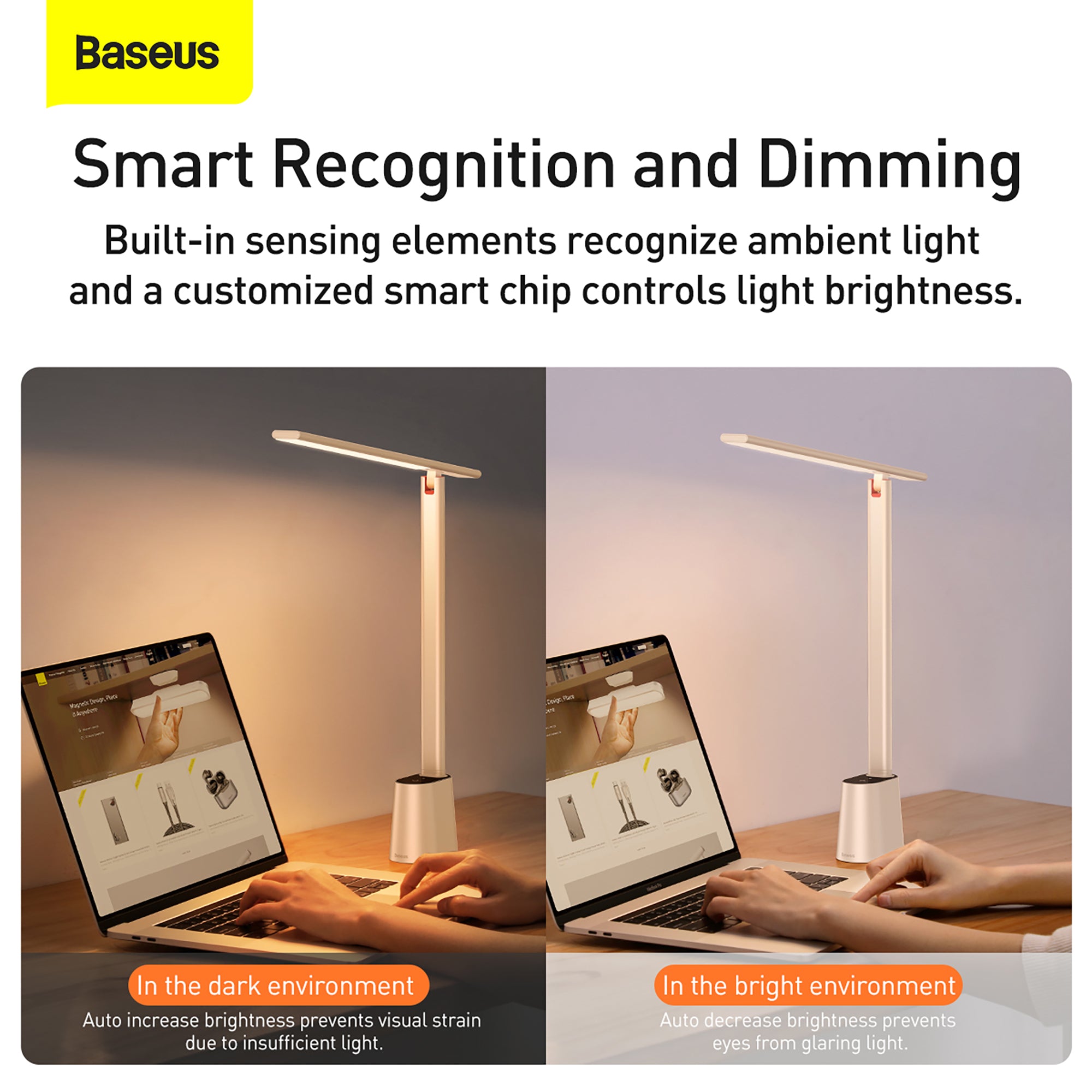 Baseus Smart Eye Series Charging Folding Reading Desk Lamp
