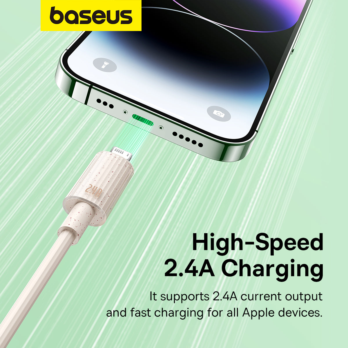 Baseus Habitat Series Fast Charging Cable USB to iP 2.4A