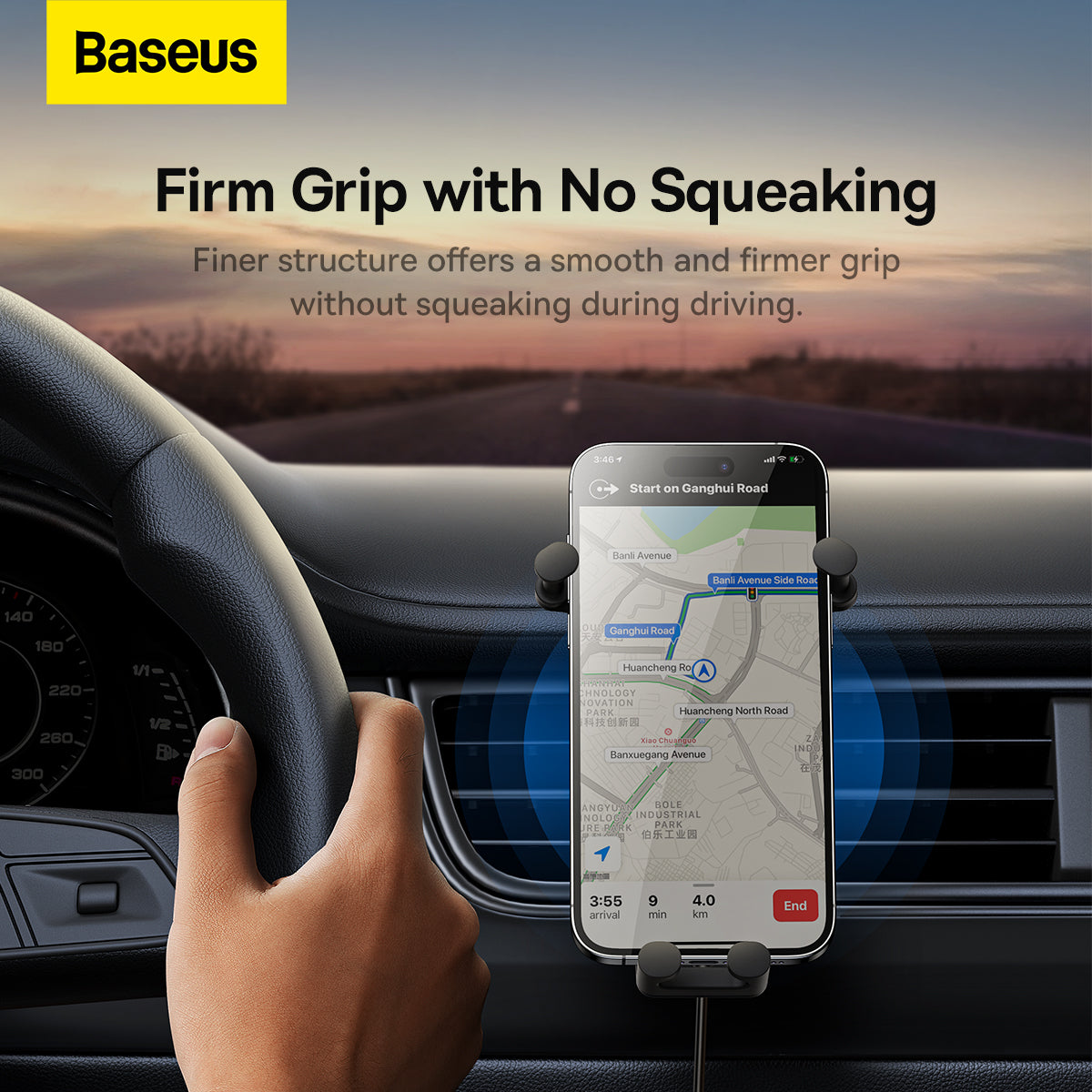 Baseus Stable Wireless Charging Car Mount Pro 15W (Air Outlet Model)