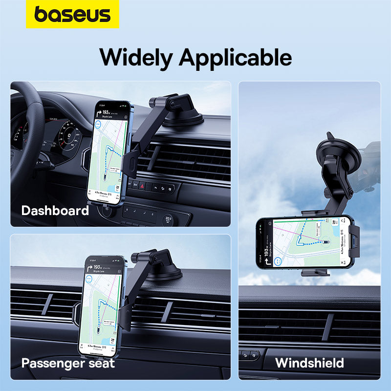 Baseus UltraControl Go Series Clamp-Type Phone Holder (Suction Cup Version)