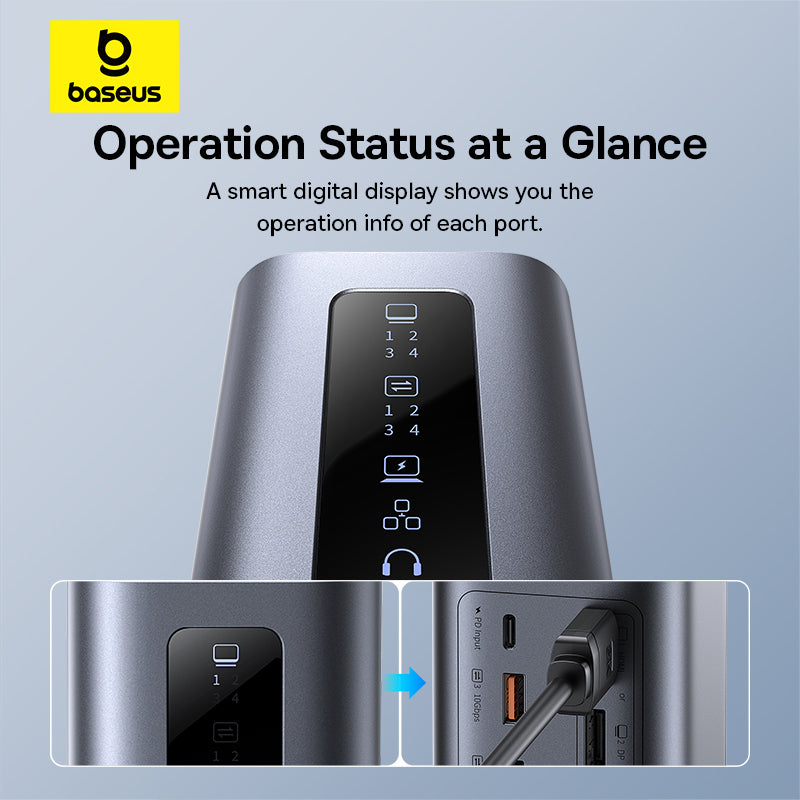 Spacemate Series Type-C Docking Station