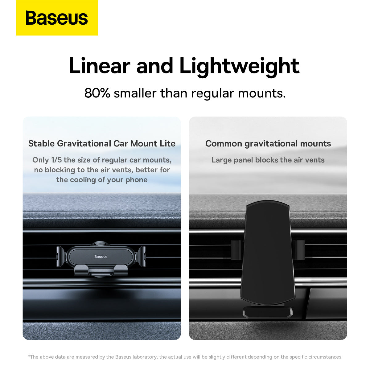 Baseus Stable Gravitational Car Mount Lite