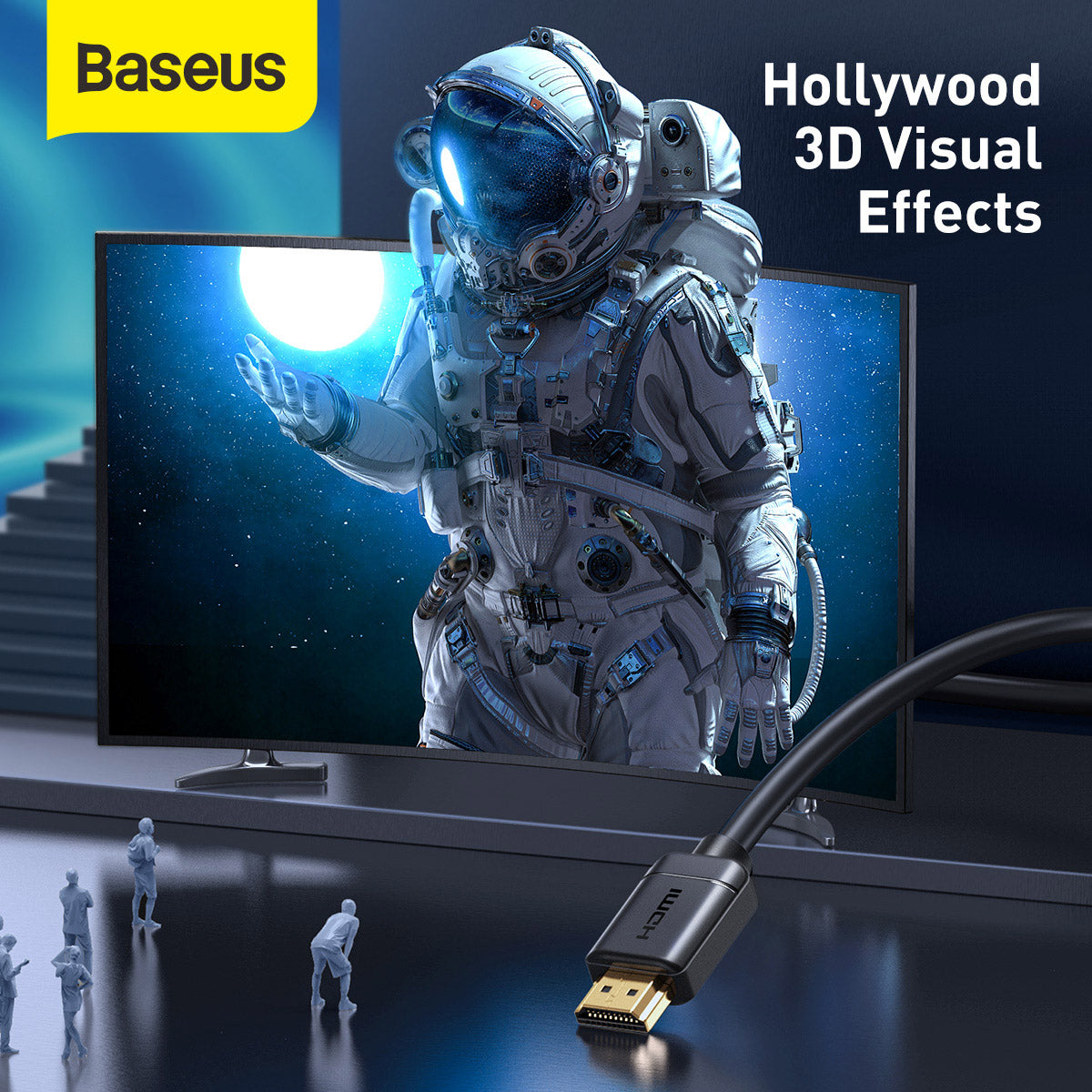Baseus High Definition Series HDMI To HDMI Adapter Cable