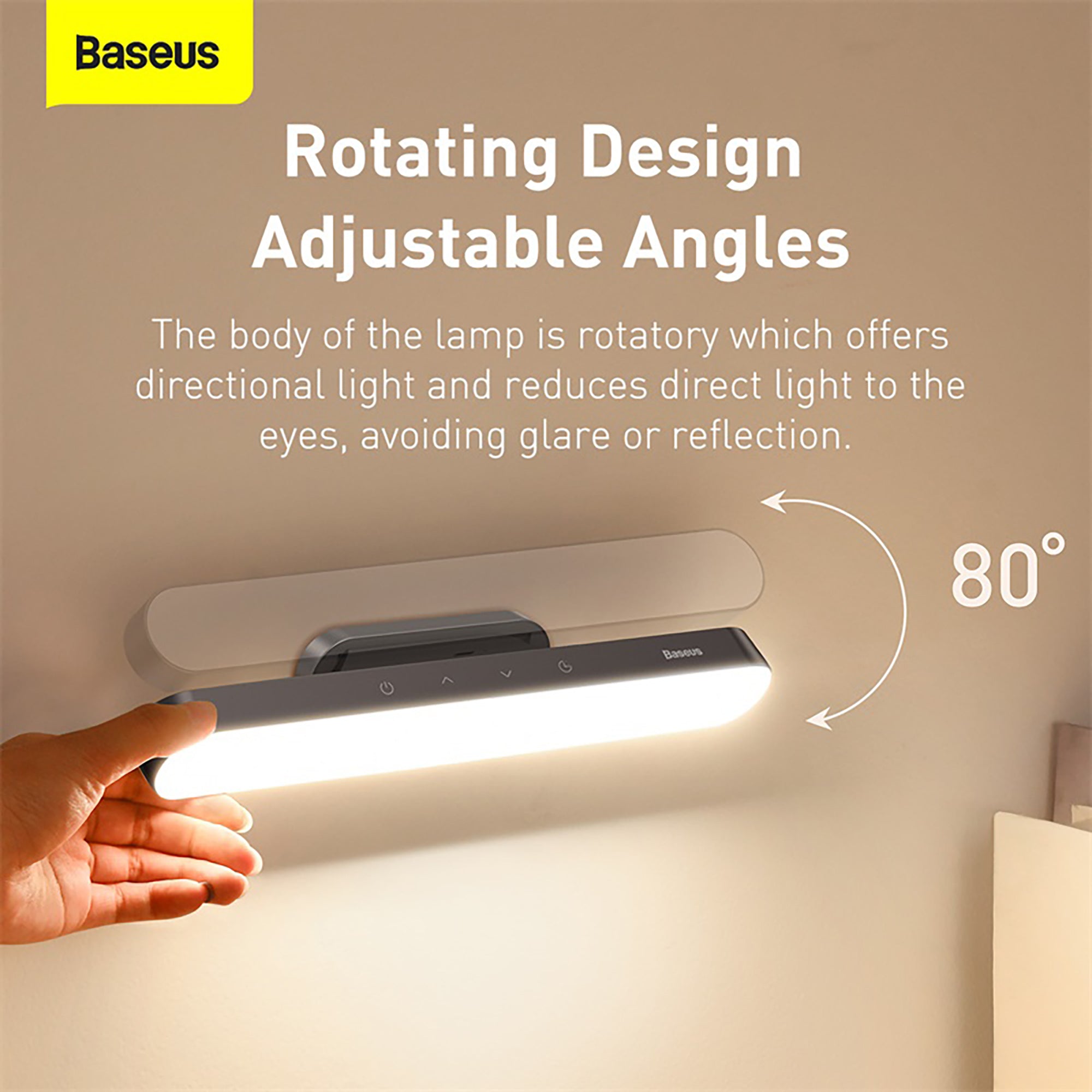 Baseus Magnetic Stepless Dimming Charging Desk Lamp Deep